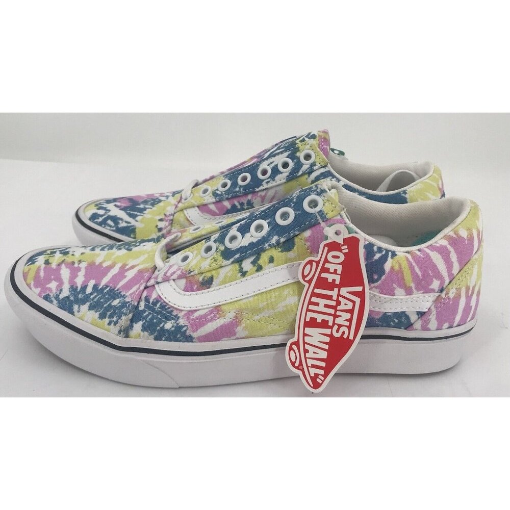 Vans Old Skool Tie Dye Skate Casual Mens Size 8.5 Womens Size‎ 10 Low Tops